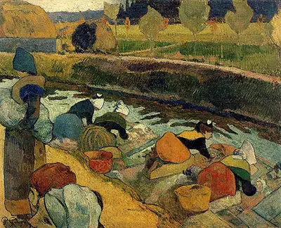 Washerwomen Paul Gauguin